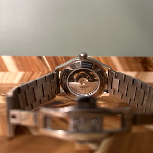 Men’s White Dial Tissot Gentleman Swissmatic - T1164071601100 - Picture 2 of 6